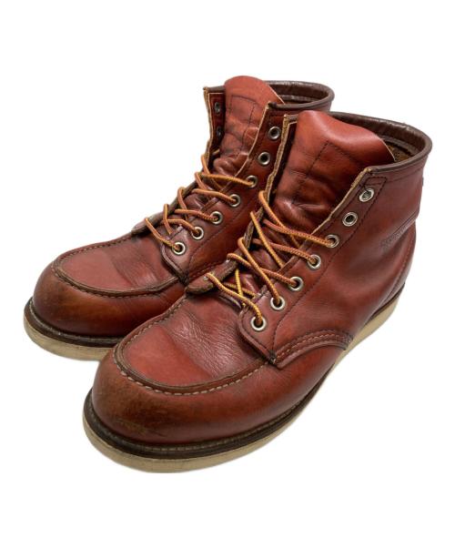 RED WING（レッドウィング）RED WING (レッドウィング) RISH SETTER 6' MOC-TOE ブラウン サイズ:８の古着・服飾アイテム