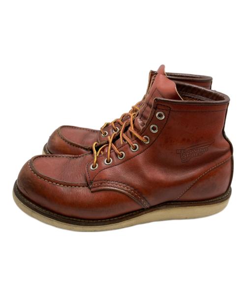 RED WING（レッドウィング）RED WING (レッドウィング) RISH SETTER 6' MOC-TOE ブラウン サイズ:８の古着・服飾アイテム