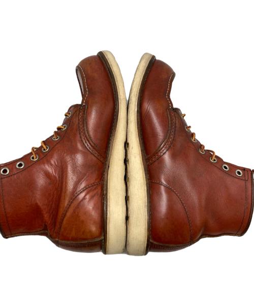 RED WING（レッドウィング）RED WING (レッドウィング) RISH SETTER 6' MOC-TOE ブラウン サイズ:８の古着・服飾アイテム