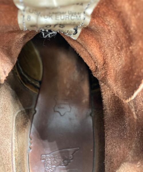 RED WING（レッドウィング）RED WING (レッドウィング) RISH SETTER 6' MOC-TOE ブラウン サイズ:８の古着・服飾アイテム