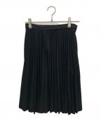 Y'sワイズ）の古着「プリーツスカート」｜インディゴ