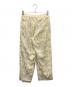 TODAYFUL (トゥデイフル) Leaf Tuck Trousers イエロー サイズ:SIZE 36：5000円
