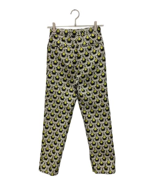 TODAYFUL（トゥデイフル）TODAYFUL (トゥデイフル) Jacquard Slit Trousers ブラック サイズ:SIZE　36の古着・服飾アイテム