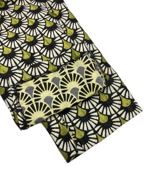 TODAYFUL（トゥデイフル）TODAYFUL (トゥデイフル) Jacquard Slit Trousers ブラック サイズ:SIZE　36の古着・服飾アイテム