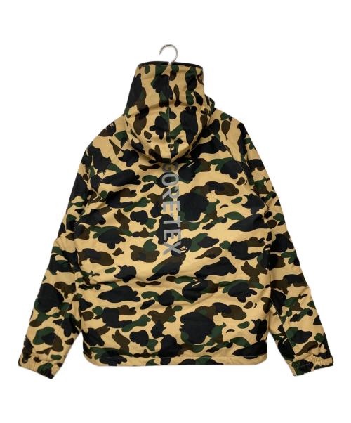 A BATHING APE（ア ベイシング エイプ）A BATHING APE (ア ベイシング エイプ) GORE-TEX 1ST CAMO HOODIE DOWN JACKET カーキ サイズ:SIZE  XLの古着・服飾アイテム