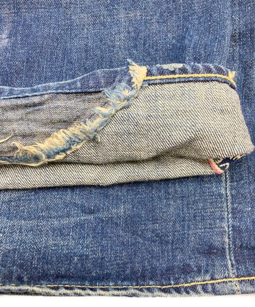 A BATHING APE（ア ベイシング エイプ）A BATHING APE (ア ベイシング エイプ) TYPE 2 DAMAGE DENIM インディゴ サイズ:SIZE XLの古着・服飾アイテム