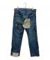 A BATHING APE (ア ベイシング エイプ) TYPE 2 DAMAGE DENIM インディゴ サイズ:SIZE XL：18000円