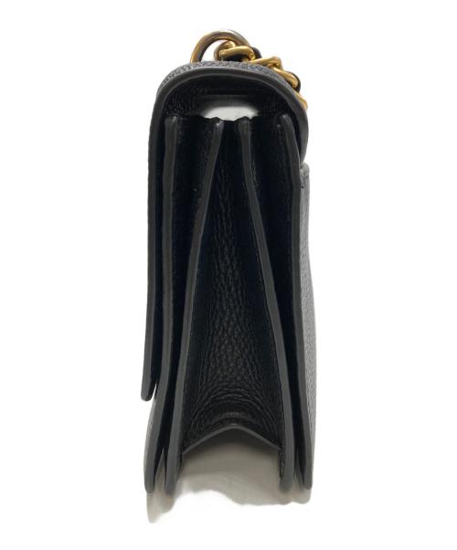 TORY BURCH（トリーバーチ）TORY BURCH (トリーバーチ) チェーンショルダーバッグ ブラックの古着・服飾アイテム