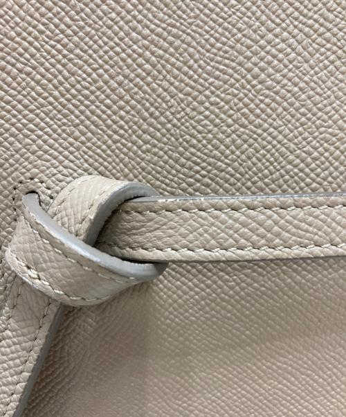 CELINE（セリーヌ）CELINE (セリーヌ) ベルトバッグ ナノ ベージュの古着・服飾アイテム