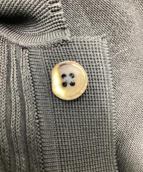 LEMAIRE（ルメール）LEMAIRE (ルメール) ニットポロシャツ ブラック サイズ:SIZE Lの古着・服飾アイテム