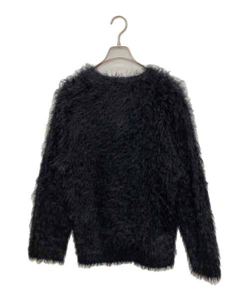 Sefr（セファ）Sefr (セファ) Osho Brushed-Knit Cardigan ブラック サイズ:SIZE Sの古着・服飾アイテム