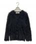 Sefr（セファ）の古着「Osho Brushed-Knit Cardigan」｜ブラック