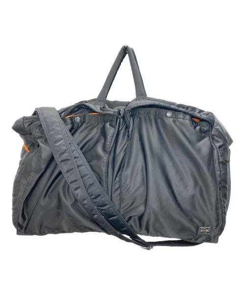 PORTER（ポーター）PORTER (ポーター) タンカー 2WAYボストンバッグ ブラックの古着・服飾アイテム