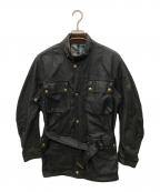 BELSTAFFベルスタッフ）の古着「70's オイルドジャケット」｜カーキ