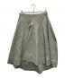 JIL SANDER（ジルサンダー）の古着「フレアワイドスカート」｜グレー