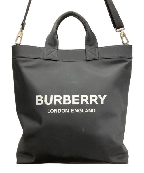 BURBERRY（バーバリー）BURBERRY (バーバリー) ARTIE TOTE BAG ブラックの古着・服飾アイテム