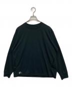 FreshServiceフレッシュサービス）の古着「DRY JERSEY L/S CREW NECK TEE」｜ブラック