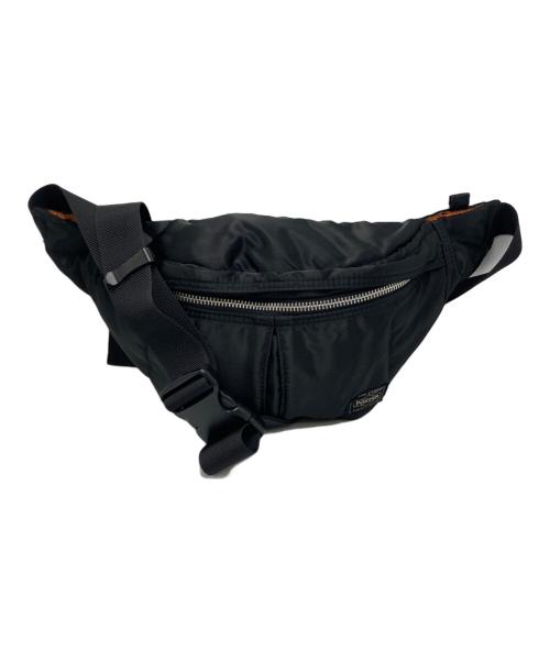 PORTER（ポーター）PORTER (ポーター) タンカーウエストバッグ ブラックの古着・服飾アイテム