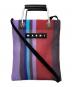 MARNI（マルニ）の古着「MARKET STRIPE MINI SHOULDER BAG」｜レッド×パープル