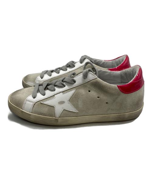 GOLDEN GOOSE（ゴールデングース）GOLDEN GOOSE (ゴールデングース) PAINT SUPER STAR グレー サイズ:5の古着・服飾アイテム