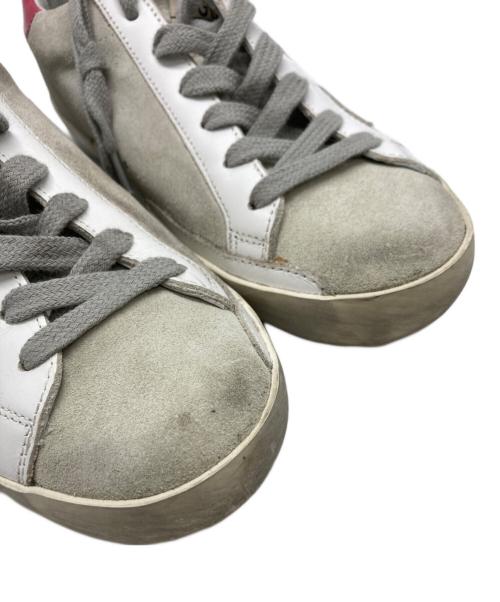 GOLDEN GOOSE（ゴールデングース）GOLDEN GOOSE (ゴールデングース) PAINT SUPER STAR グレー サイズ:5の古着・服飾アイテム