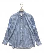 COMME des GARCONS SHIRTコムデギャルソンシャツ）の古着「ストライプ長袖シャツ」｜スカイブルー