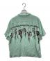 STAR OF HOLLYWOOD (スターオブハリウッド) SHRUNKEN HEAD HOPSACK RAYON Open Shirt グリーン サイズ:SIZE L：14000円
