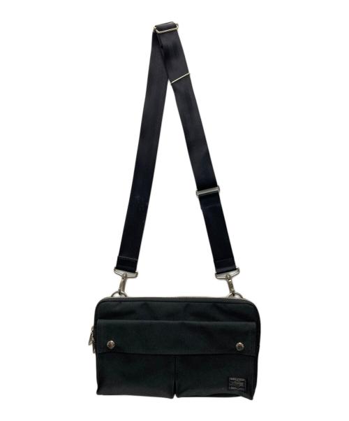 PORTER（ポーター）PORTER (ポーター) FREE STYLE ショルダーバッグ ブラックの古着・服飾アイテム