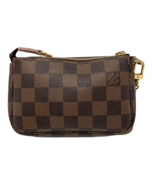 LOUIS VUITTON（ルイ ヴィトン）LOUIS VUITTON (ルイ ヴィトン) ダミエ ミニポシェット アクセソワール ヴィヴィエンヌ ブラウン サイズ:不明の古着・服飾アイテム