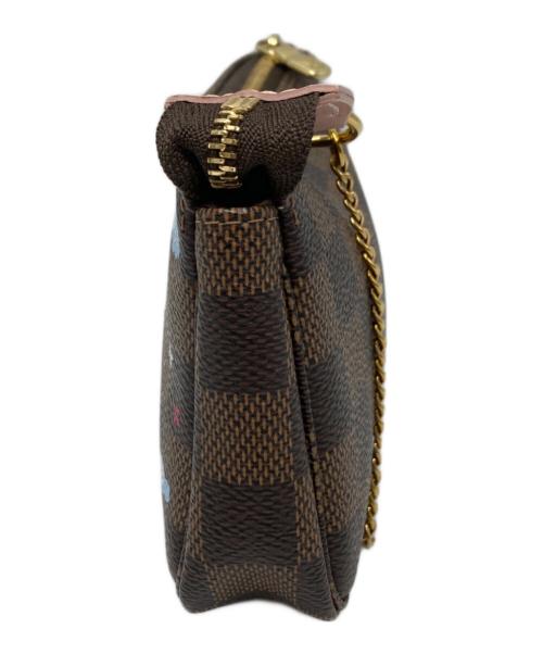 LOUIS VUITTON（ルイ ヴィトン）LOUIS VUITTON (ルイ ヴィトン) ダミエ ミニポシェット アクセソワール ヴィヴィエンヌ ブラウン サイズ:不明の古着・服飾アイテム