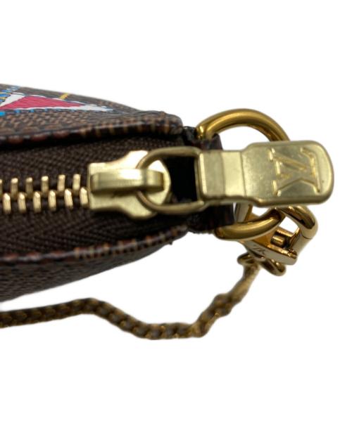 LOUIS VUITTON（ルイ ヴィトン）LOUIS VUITTON (ルイ ヴィトン) ダミエ ミニポシェット アクセソワール ヴィヴィエンヌ ブラウン サイズ:不明の古着・服飾アイテム