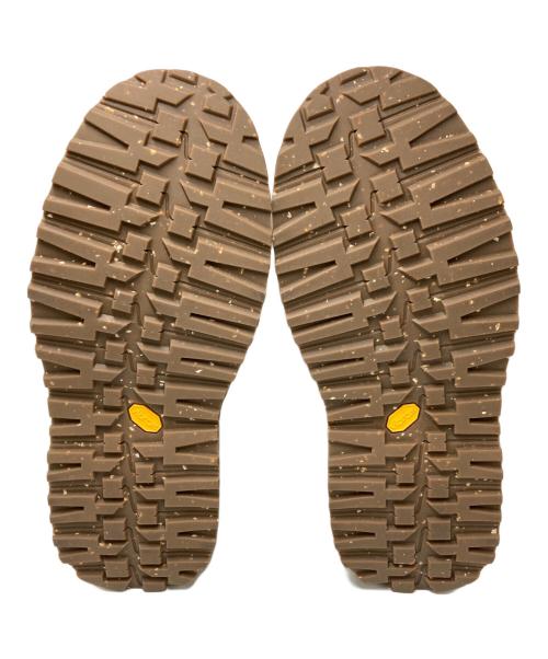 South2 West8（サウスツー ウエストエイト）South2 West8 (サウスツー ウエストエイト) suicoke (スイコック) 総柄スリッポン ブラウン×ベージュ サイズ:US10の古着・服飾アイテム