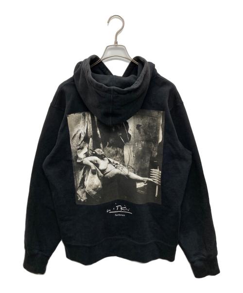 SUPREME（シュプリーム）Supreme (シュプリーム) Joel-Peter Witkin Sanitarium Hooded Sweatshirt ブラック サイズ:SIZE Mの古着・服飾アイテム