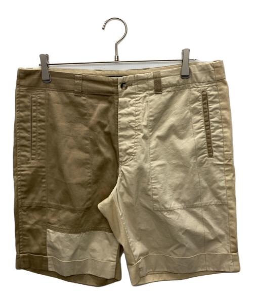 VALENTINO（ヴァレンティノ）VALENTINO (ヴァレンティノ) バイカラーハーフパンツ ベージュ サイズ:SIZE 48の古着・服飾アイテム