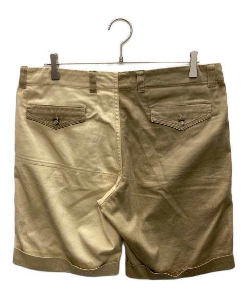 VALENTINO（ヴァレンティノ）VALENTINO (ヴァレンティノ) バイカラーハーフパンツ ベージュ サイズ:SIZE 48の古着・服飾アイテム