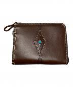 Daniel&Bobダニエル＆ボブ）の古着「WAGNER AZTECA CUOIO ミニ財布」｜ブラウン