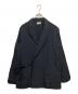 FACTOTUM（ファクトタム）の古着「Linen Relaxed W Jacket」｜ネイビー
