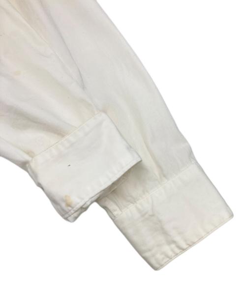 ATLAST & CO（アットラスト）ATLAST & CO (アットラスト) オープンカラー長袖シャツ ホワイト サイズ:SIZE 16の古着・服飾アイテム