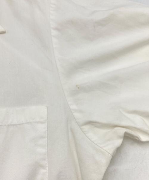 ATLAST & CO（アットラスト）ATLAST & CO (アットラスト) オープンカラー長袖シャツ ホワイト サイズ:SIZE 16の古着・服飾アイテム