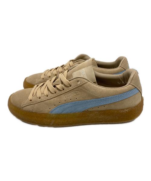 PUMA（プーマ）PUMA (プーマ) maison kitsune (メゾンキツネ) SUEDE CREPE KITSUNE ベージュ サイズ:7の古着・服飾アイテム