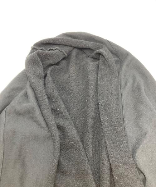 LIMI feu（リミフゥ）LIMI feu (リミフゥ) 変形スウェットロングカーディガン ブラック サイズ:SIZE Sの古着・服飾アイテム
