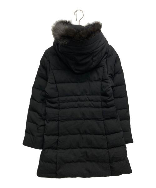 nano・universe（ナノ・ユニバース）nano・universe (ナノ・ユニバース) 西川ダウン サージ ロング ダウン ブラック サイズ:SIZE Sの古着・服飾アイテム