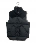 BEAMS×RockyMountainFeatherBedビームス×ロッキーマウンテンフェザーベッド）の古着「ダウンベスト」｜ブラック