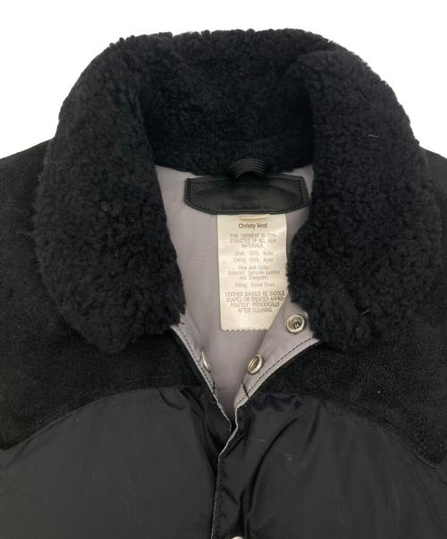 BEAMS（ビームス）BEAMS (ビームス) RockyMountainFeatherBed (ロッキーマウンテンフェザーベッド) ダウンベスト ブラック サイズ:SIZE　36の古着・服飾アイテム