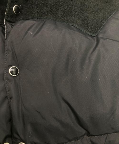 BEAMS（ビームス）BEAMS (ビームス) RockyMountainFeatherBed (ロッキーマウンテンフェザーベッド) ダウンベスト ブラック サイズ:SIZE　36の古着・服飾アイテム