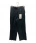 MARKAWARE（マーカウェア）の古着「MW WIDE STRAIGHT TROUSERS」｜ブラック
