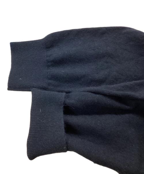 Text（テクスト）Text (テクスト) モンゴリアンカシミヤニット ブラック サイズ:Mの古着・服飾アイテム