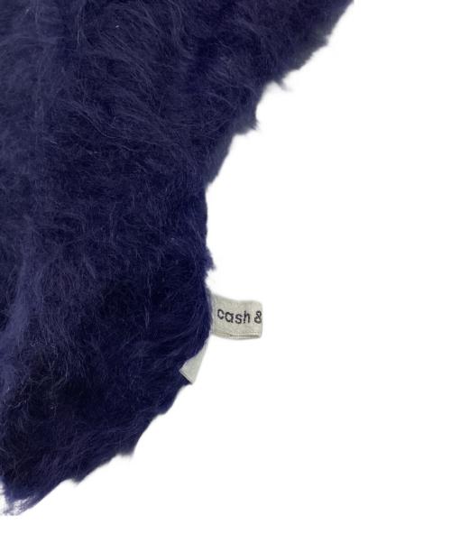 cash&barba（キャッシュ&バルバ）cash&barba (キャッシュ&バルバ) カシミヤバラクラバ ネイビー サイズ:SIZE Freeの古着・服飾アイテム