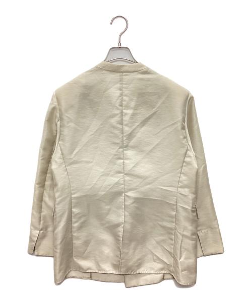 STUNNING LURE（スタニングルアー）STUNNING LURE (スタニングルアー) rカラーレスシアージャケット ベージュ サイズ:SIZE 2の古着・服飾アイテム