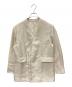 STUNNING LURE（スタニングルアー）の古着「rカラーレスシアージャケット」｜ベージュ